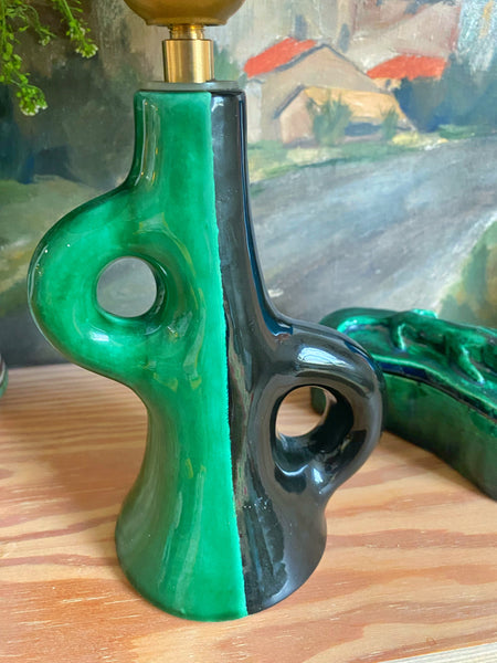 Lampe bicolore 1950