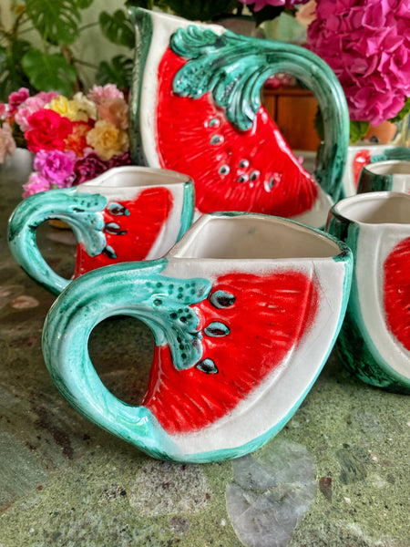 Ensemble carafe 5 tasses