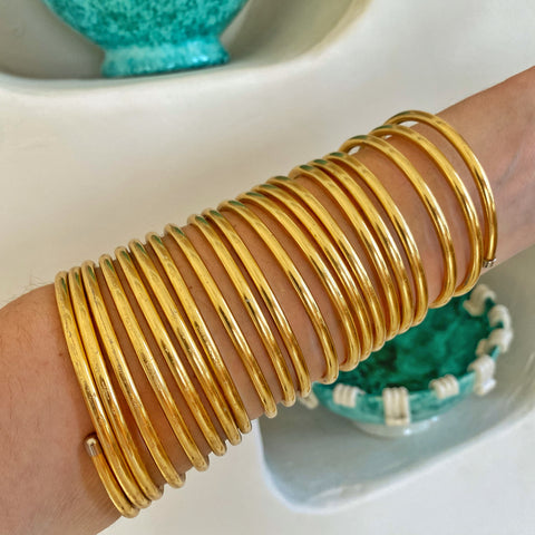 Bracelet vintage laiton