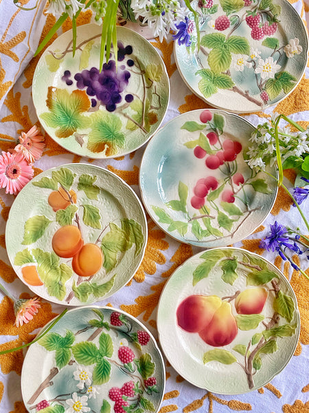 6 assiettes Saint Clément
