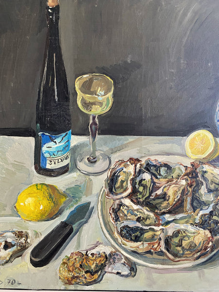 Tableau les huîtres