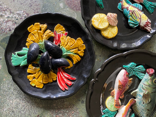 Assiette murale Vallauris