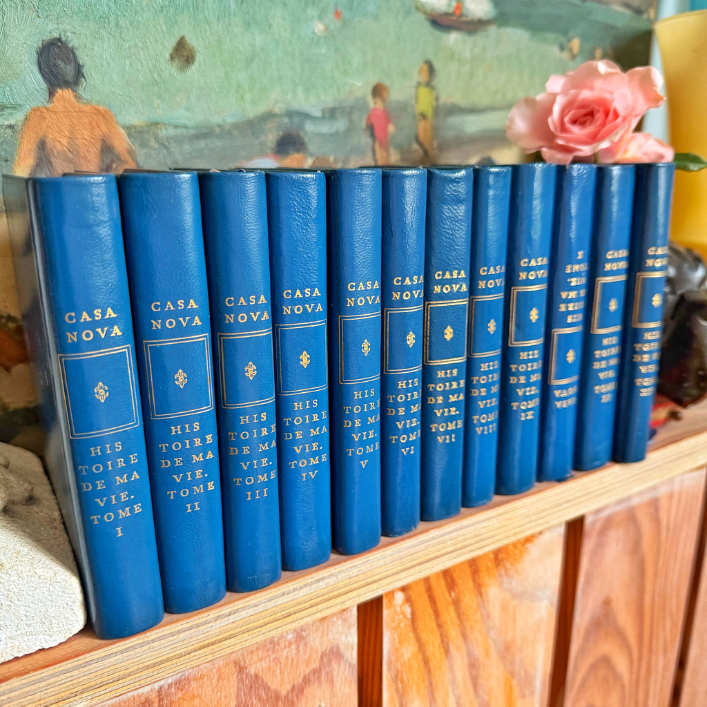 Ensemble 12 livres Casanova