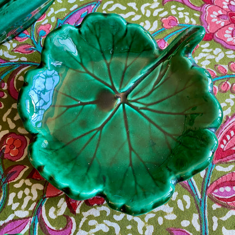 Coupelle feuille ancienne