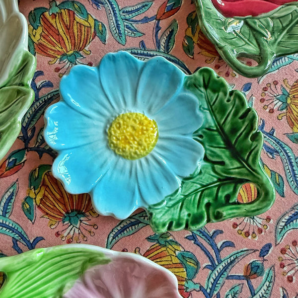 Ravier fleur barbotine