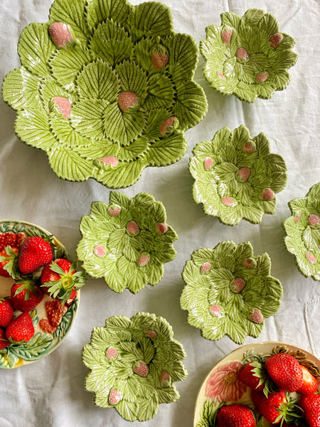 Service barbotine fraise