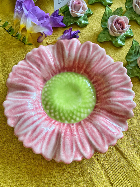 Coupelle fleur rose