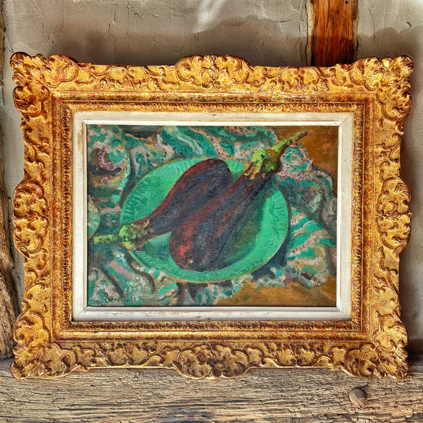 Nature morte aux aubergines