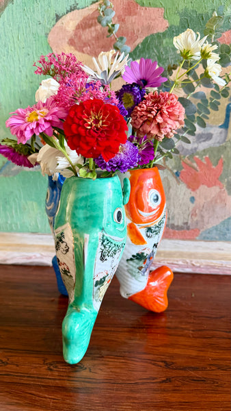 Vase tripode japonais