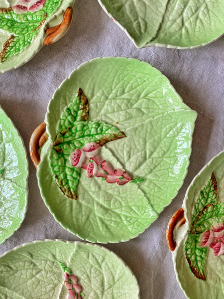 12 assiettes à pain faïence anglaise