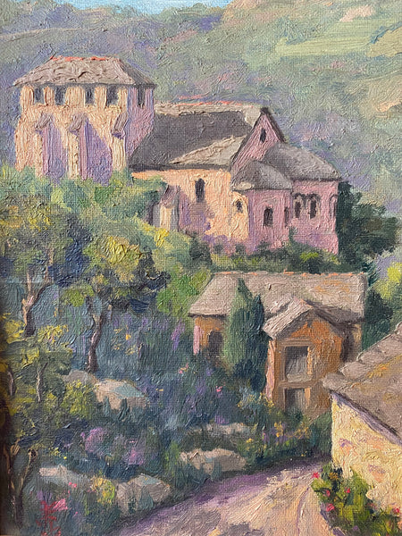 Tableau ancien paysage