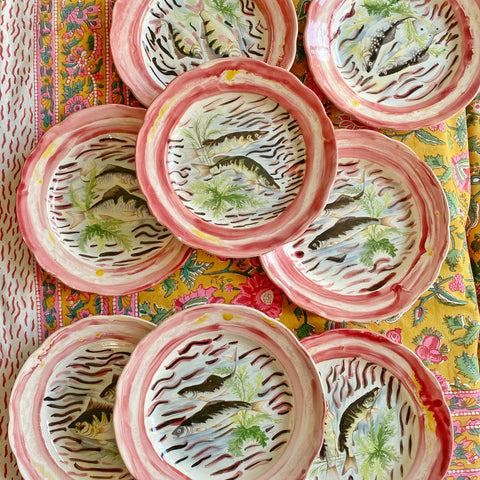 8 Assiettes 1950