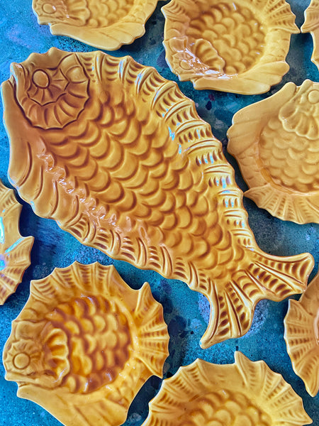 Service poisson vintage Vallauris