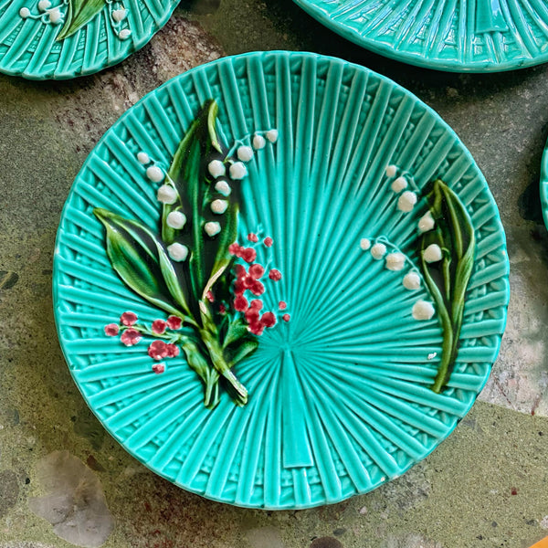 Plat barbotine muguet