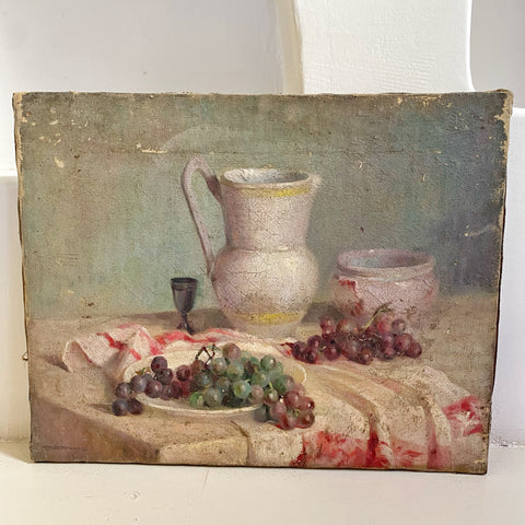 Nature morte aux raisins