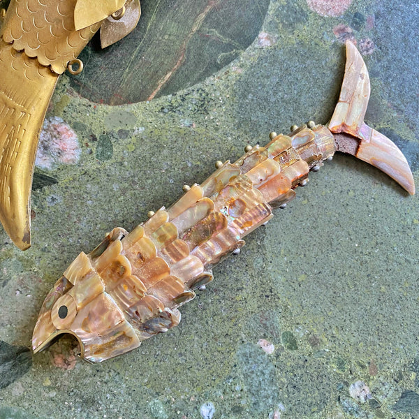 Décapsuleur ancien nacre d’ormeau