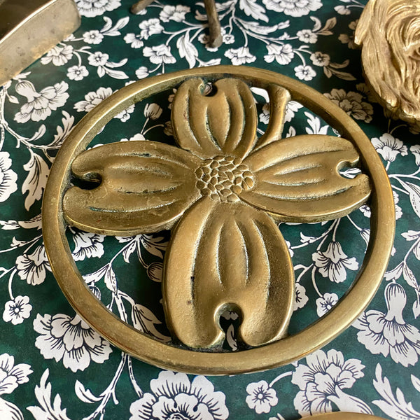 Dessous de plat en laiton