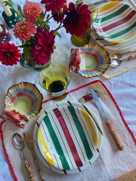 6 assiettes creuses Longchamp