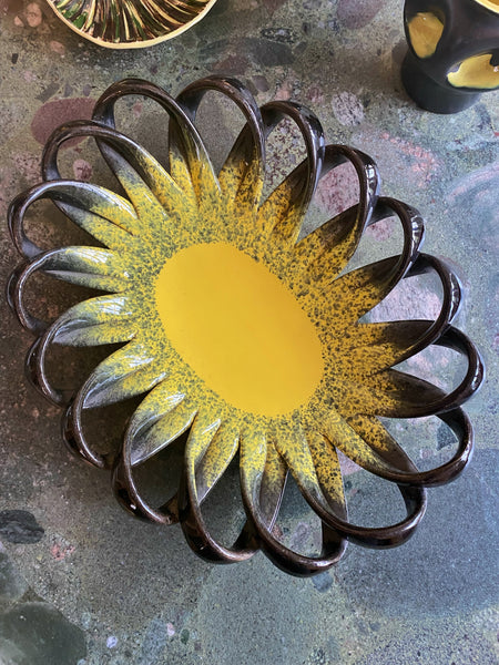 Plat céramique 1950