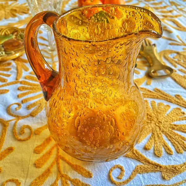 pichet verre soufflé