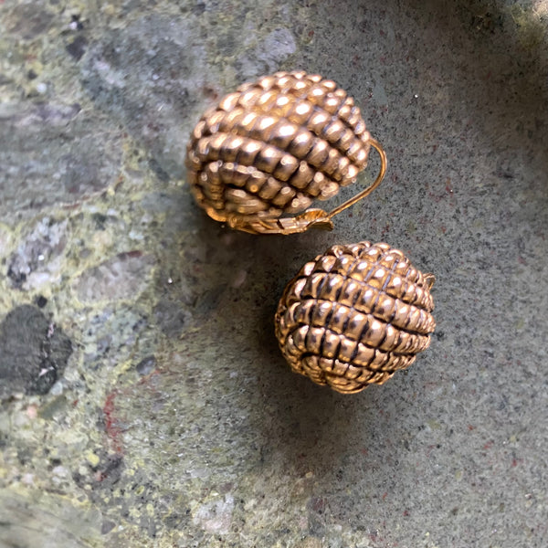 Boucle d’oreilles vintage couture