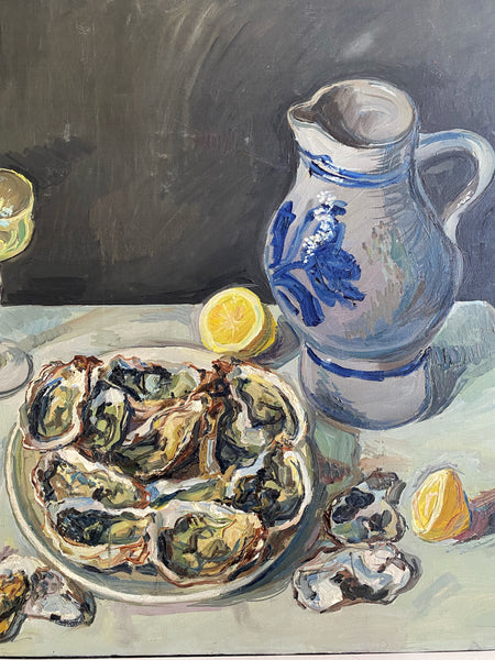 Tableau les huîtres