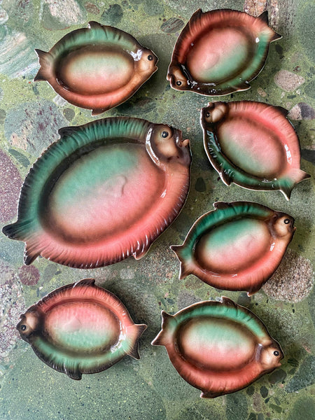 Service à poisson vintage