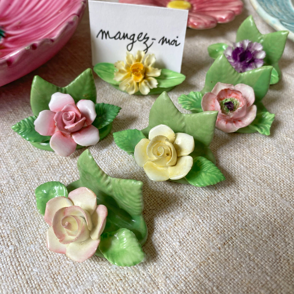 6 porte noms vintage