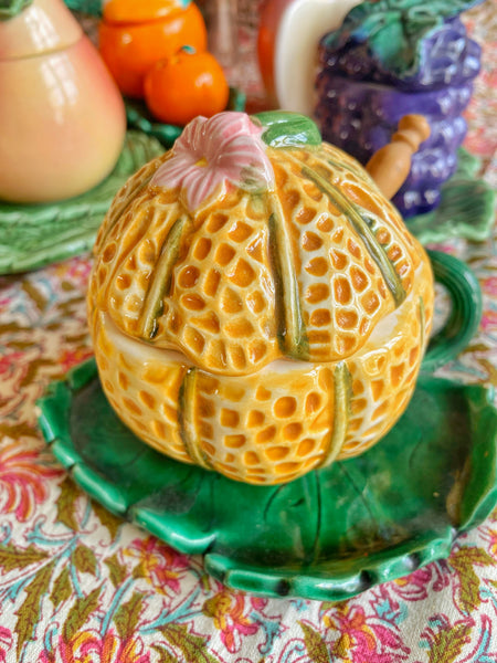 Pot melon en barbotine