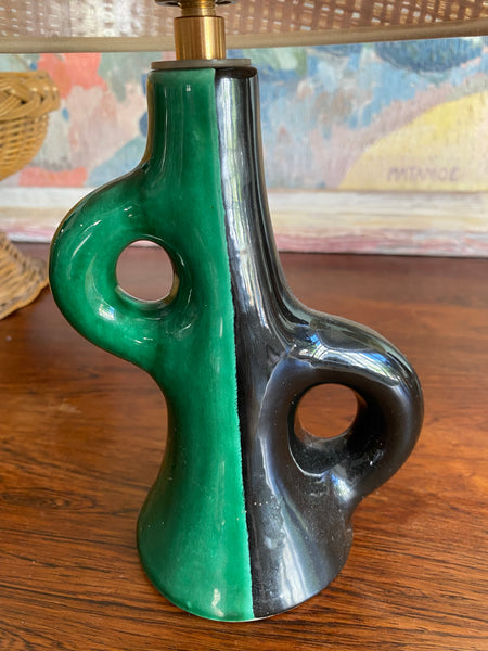 Lampe bicolore 1950
