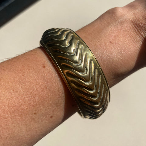 Bracelet vintage laiton