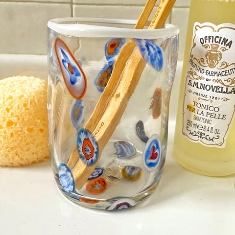 Verre soufflé bouche