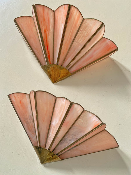 Paire d’appliques art deco