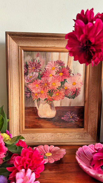 Nature morte aux dahlias