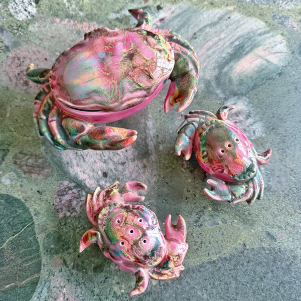 Ensemble crabes barbotine