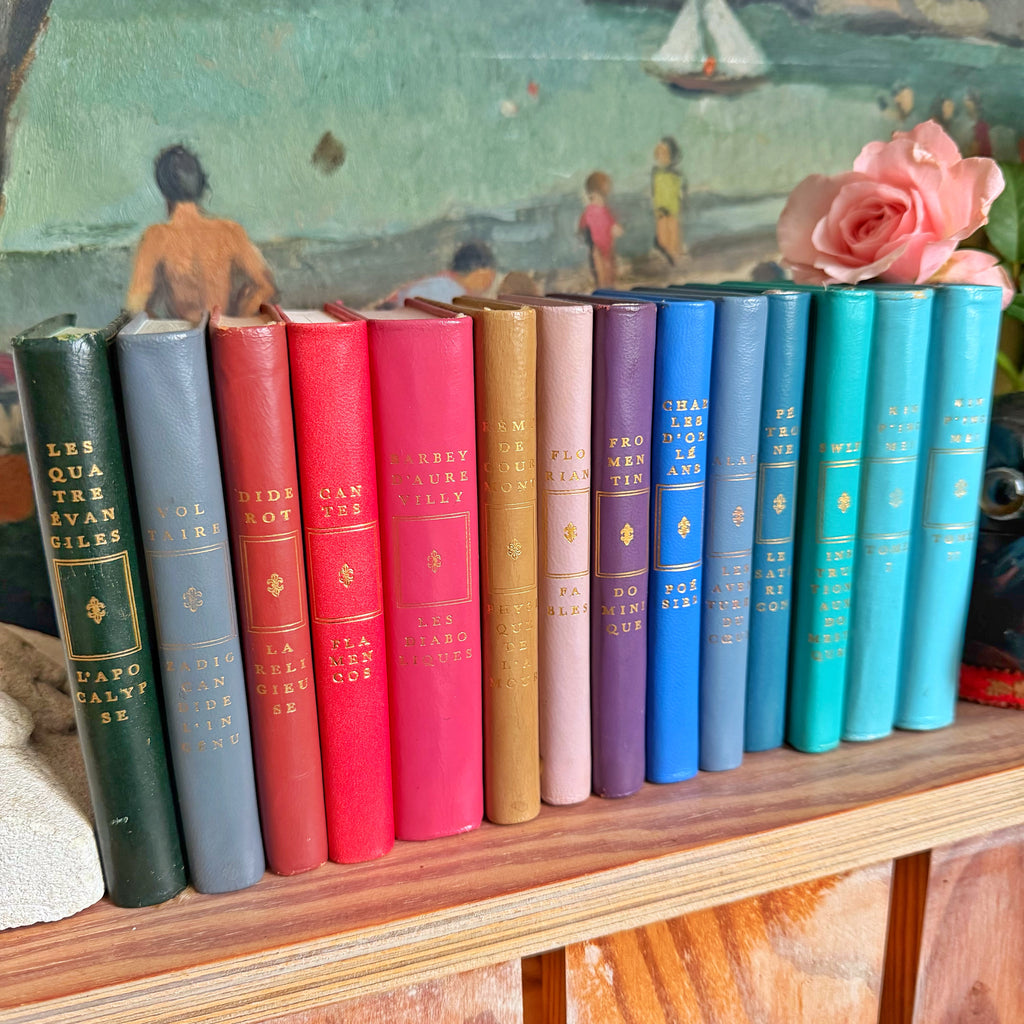 Ensemble 14 livres reliés