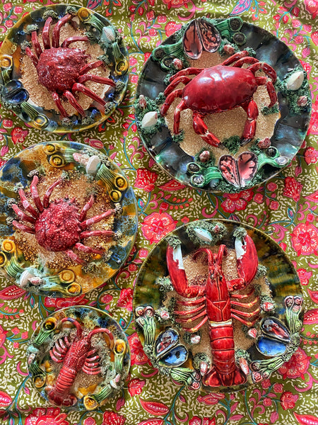 Assiette araignée de mer