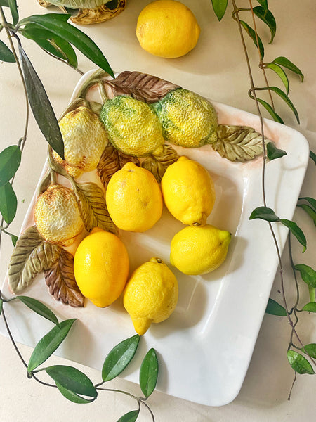 Plat chaumette citrons