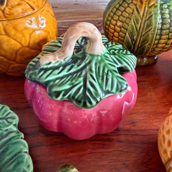 Pot tomate en barbotine