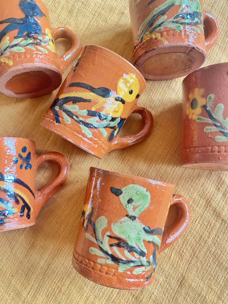 6 tasses artisanales