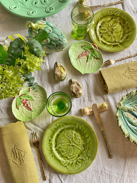 12 assiettes à pain faïence anglaise