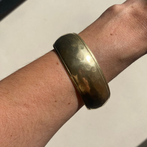 Bracelet vintage laiton