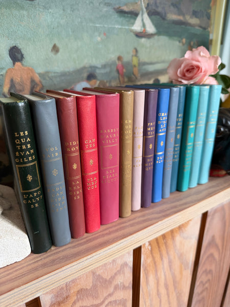 Ensemble 14 livres reliés