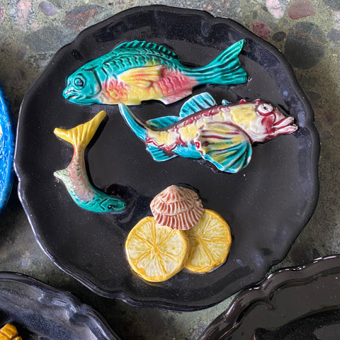 Assiette murale Vallauris