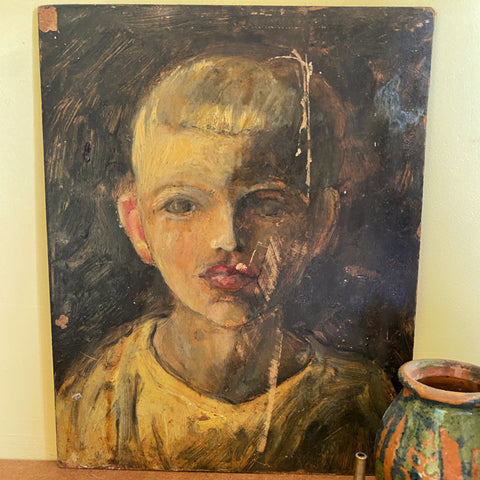 Huile sur panneau, 1959