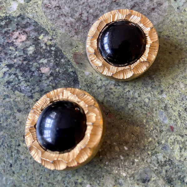 Boucle d’oreille rondes