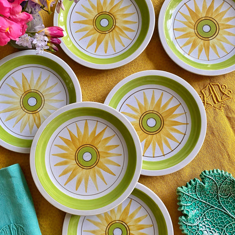 6 assiettes Longchamp
