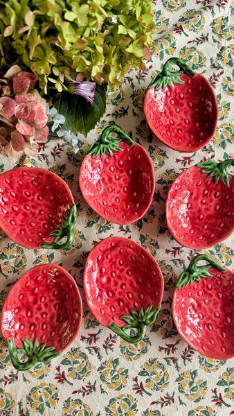 7 coupelles fraise