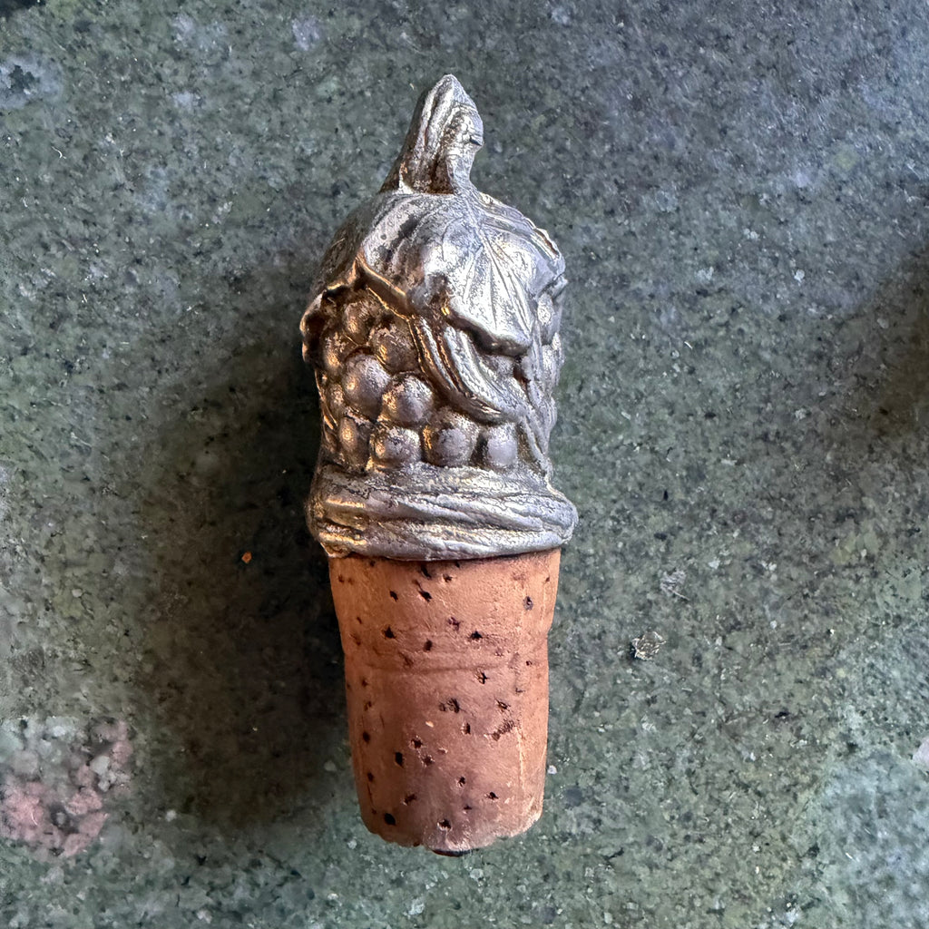 Bouchon de bouteille vintage raisin