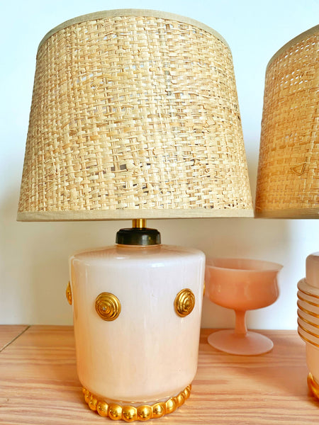Paire de lampes art deco